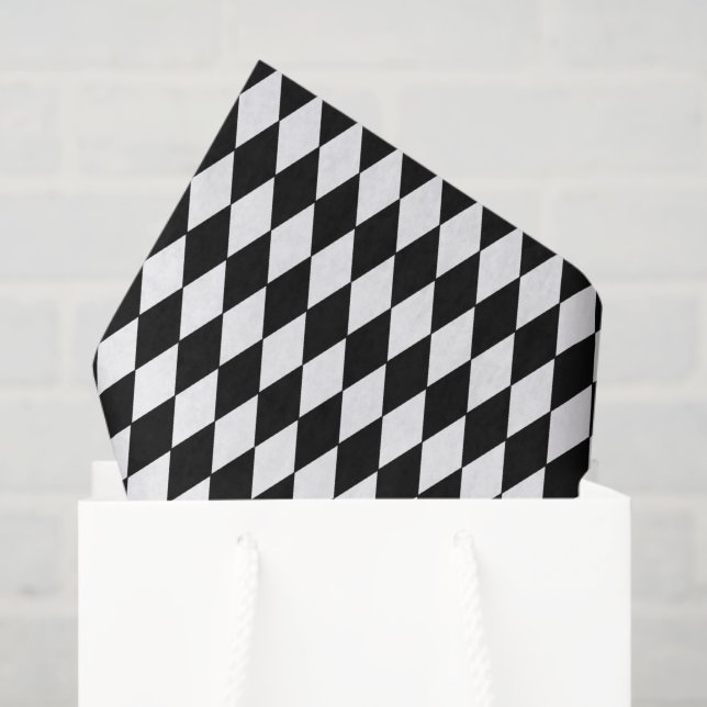 Tissue Paper-Diamond Pattern Tissue Paper (Gift Bag)