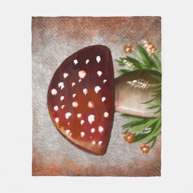 Tissue Paper Fleece Blanket (Front)