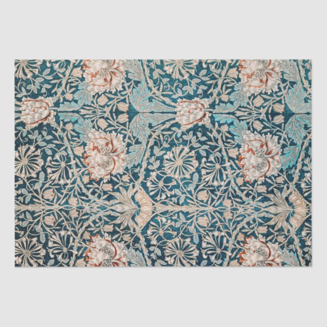 TISSUE PAPER : FLORAL VINTAGE WILLIAM MORRIS (Front)