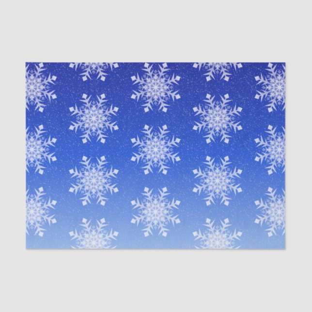 Tissue Paper for Matching Snowflakes (Front)