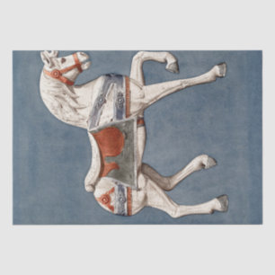 TISSUE PAPER : HENRY MURPHY : CAROUSEL HORSE 1942