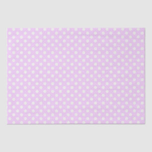 Tissue Paper/Lavender Polka Dots Paper