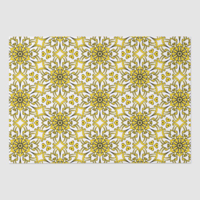 Tissue Paper Luxury pattern arabesque (Front)