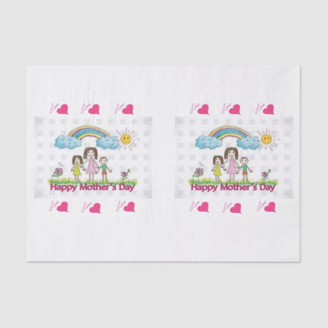 Tissue Paper Mother's Day (Front)