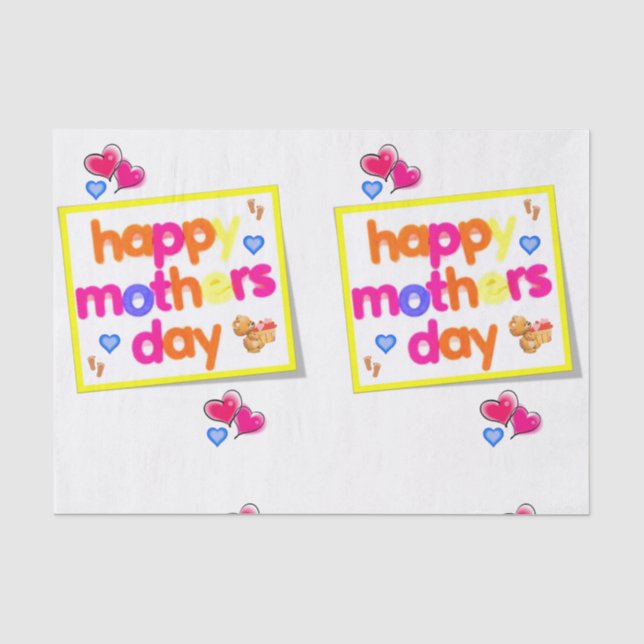 Tissue Paper Mother's Day (Front)