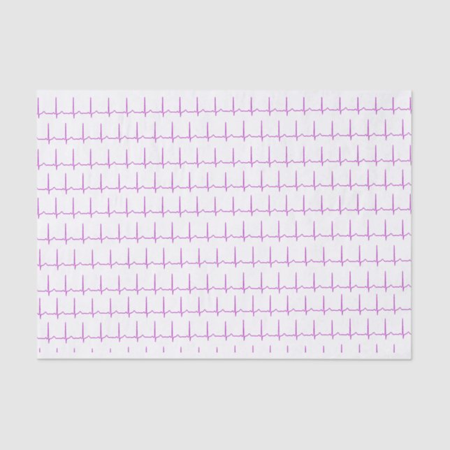 Tissue paper - Normal Sinus Rhythm (EKG) (Front)