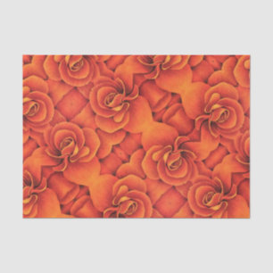 Tissue Paper - Orange Begonia