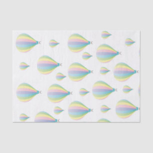 Tissue Paper Parachutes