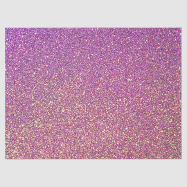 Tissue Paper/Pink Glitter Tissue Paper (Front)