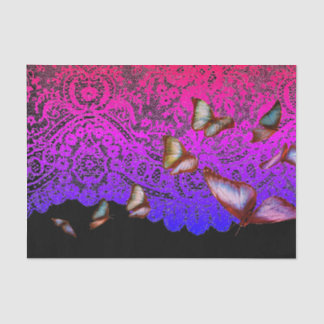 Tissue Paper RAINBOW TINT WITH BUTTERFLIES