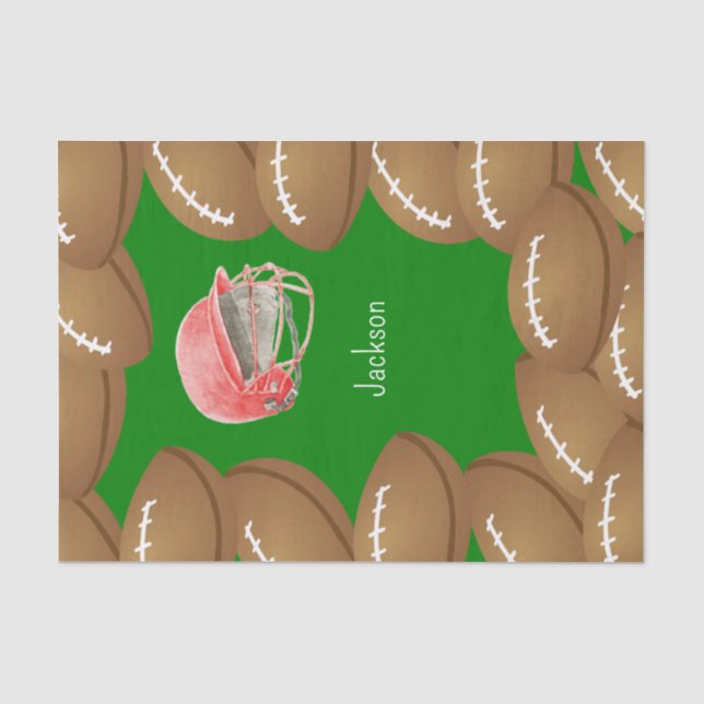 Tissue Paper Sports Football (Front)