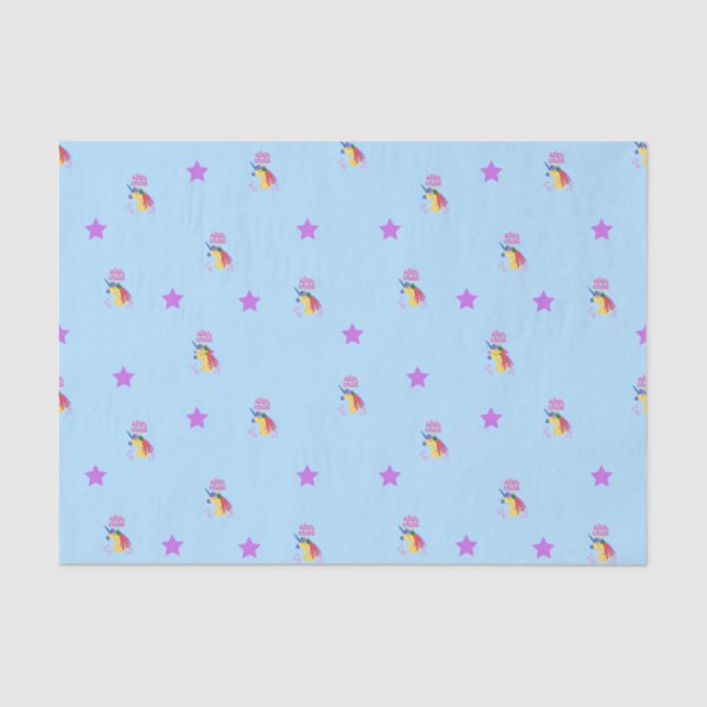 Tissue Paper Star Child  (Front)