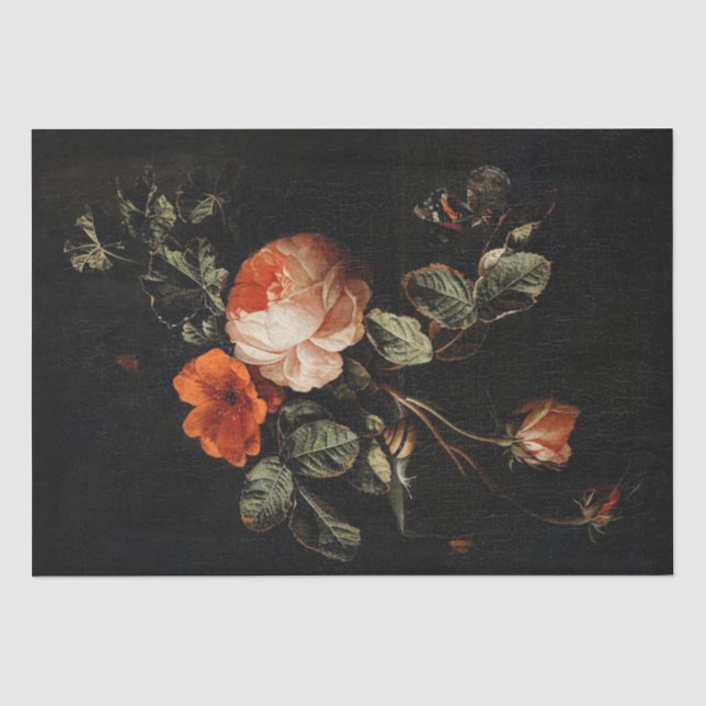 TISSUE PAPER : STILL LIFE : ELIAS VAN DEN BROEK  (Front)