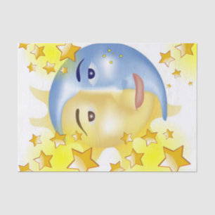 Tissue Paper Sun Moon Stars