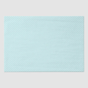 Tissue Paper/Teal Polka Dots Paper