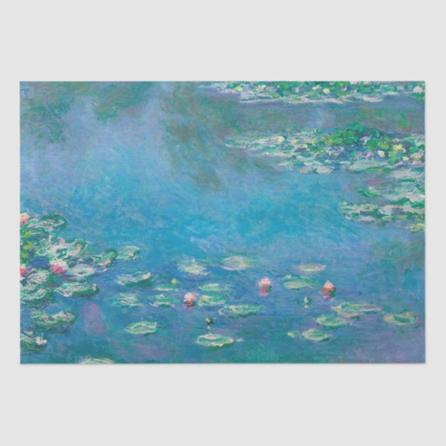 TISSUE PAPER :WATERLILIES : MONET (Front)