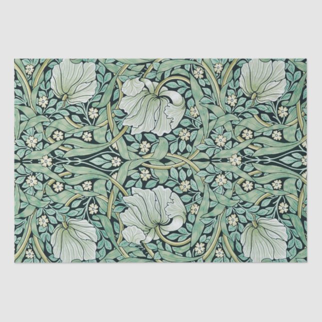 TISSUE PAPER : WILLIAM MORRIS : PIMPERNEL (Front)
