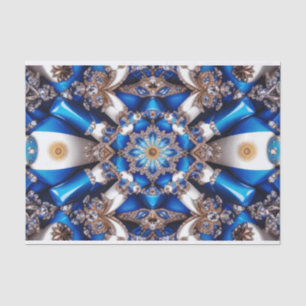 Tissue paper with Argentinian colours design