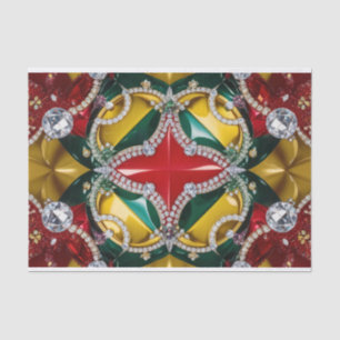 Tissue paper with Los Angeles colours design