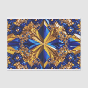 Tissue paper with Sweden colours design