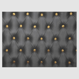 Tissue Paper with with dark black capitone