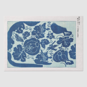TISSUE PAPER : WOODBLOCK : TAGUCHI TOMOKI : 1869