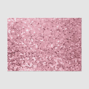 Tissue Paper Wrapping Rose Gold Glitter