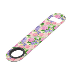Tit bird and flowers bar key
