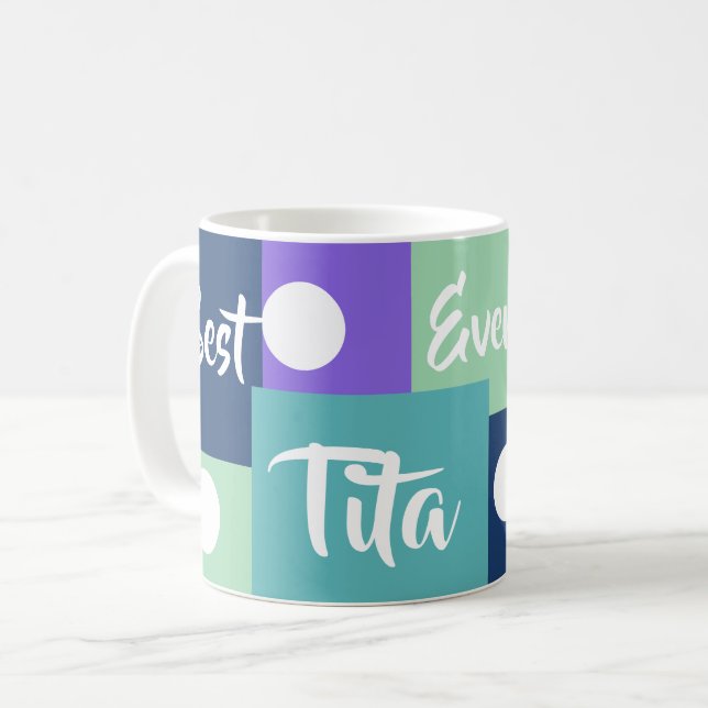 Tita, grandmother coffee mug (Front Left)