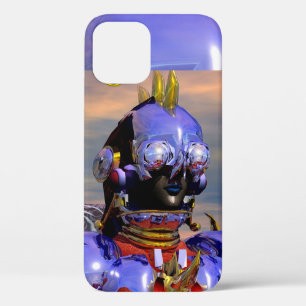 TITAN CYBORG,Blue Gem Science Fiction,Scifi iPhone 12 Case