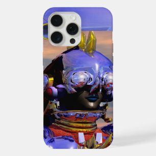 TITAN CYBORG,Blue Gem Science Fiction,Scifi iPhone 15 Pro Max Case