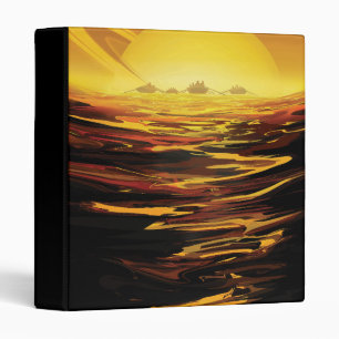 Titan largest moon of Planet Saturn Binder