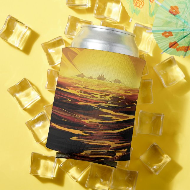 Titan largest moon of Planet Saturn Can Cooler (In Situ Summer)