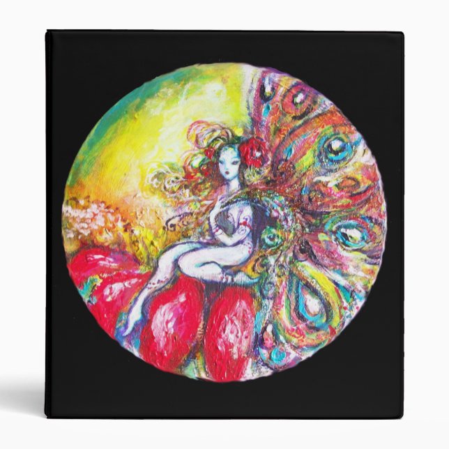 TITANIA yellow red  blue black Binder (Front)