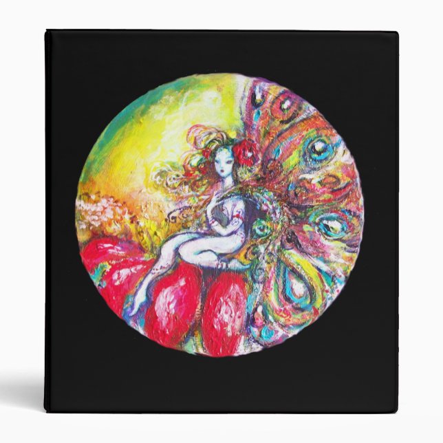 TITANIA yellow red  blue black Binder (Front)