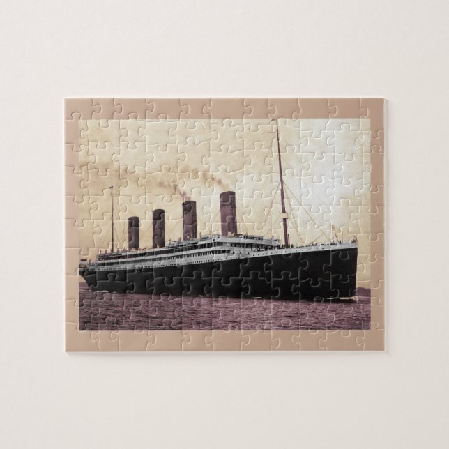 Titanic at Sea Jigsaw Puzzle (Horizontal)