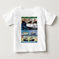 titanic,britanic,olympic,sisters T-Shirt Postcard