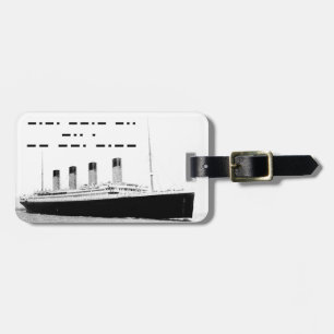 Titanic CQD de MGY Wireless Distress Signal Luggage Tag