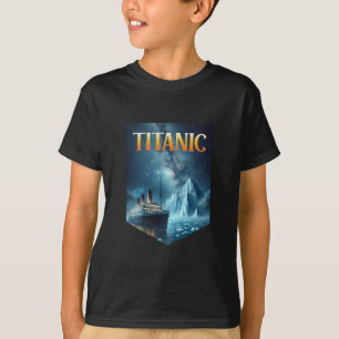 Titanic Cruise Ship Iceberg 1912 Rms Voyage Men Wo T-Shirt