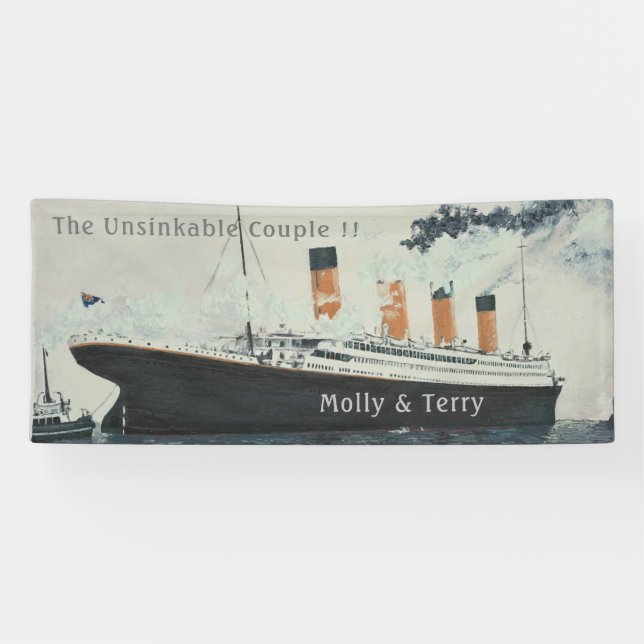 Titanic Customizable Banner (Horizontal)