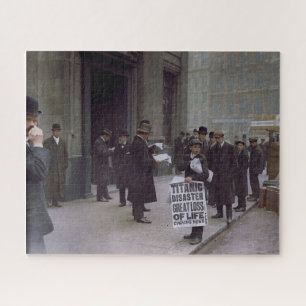 Titanic Disaster Great Loss of Life 1912 Jigsaw Puzzle