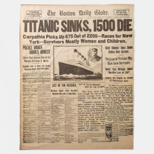 TITANIC FLEECE BLANKET