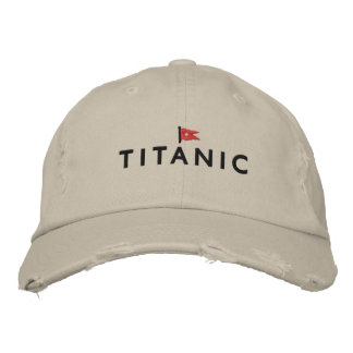 Titanic Hat with White Star Line Logo