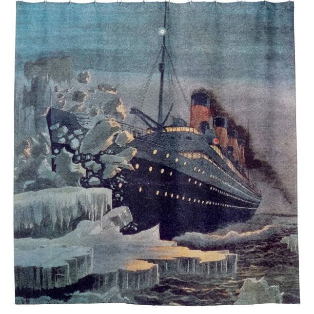 Titanic Hits Iceberg (Front)