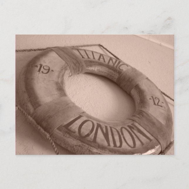 Titanic London Postcard (Front)