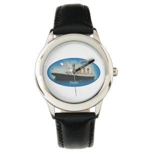 Titanic Maritime Blue White Star Line Ship Watch