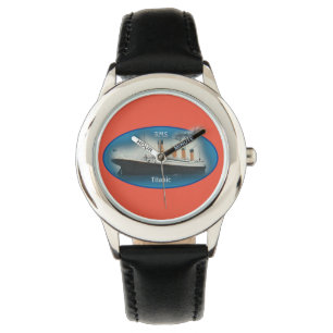 Titanic Maritime Blue White Star Line Ship Watch