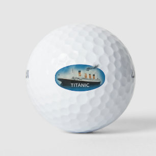 Titanic Maritime White Star Line Ship Golf Balls