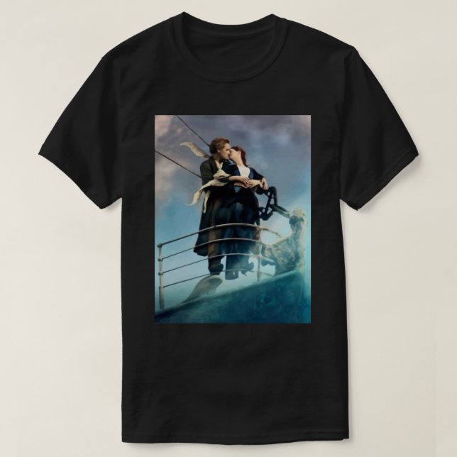 Titanic Movie Jack and Rose Classic T-Shirt (Design Front)