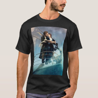 Titanic Movie Jack et T-shirt classique Rose